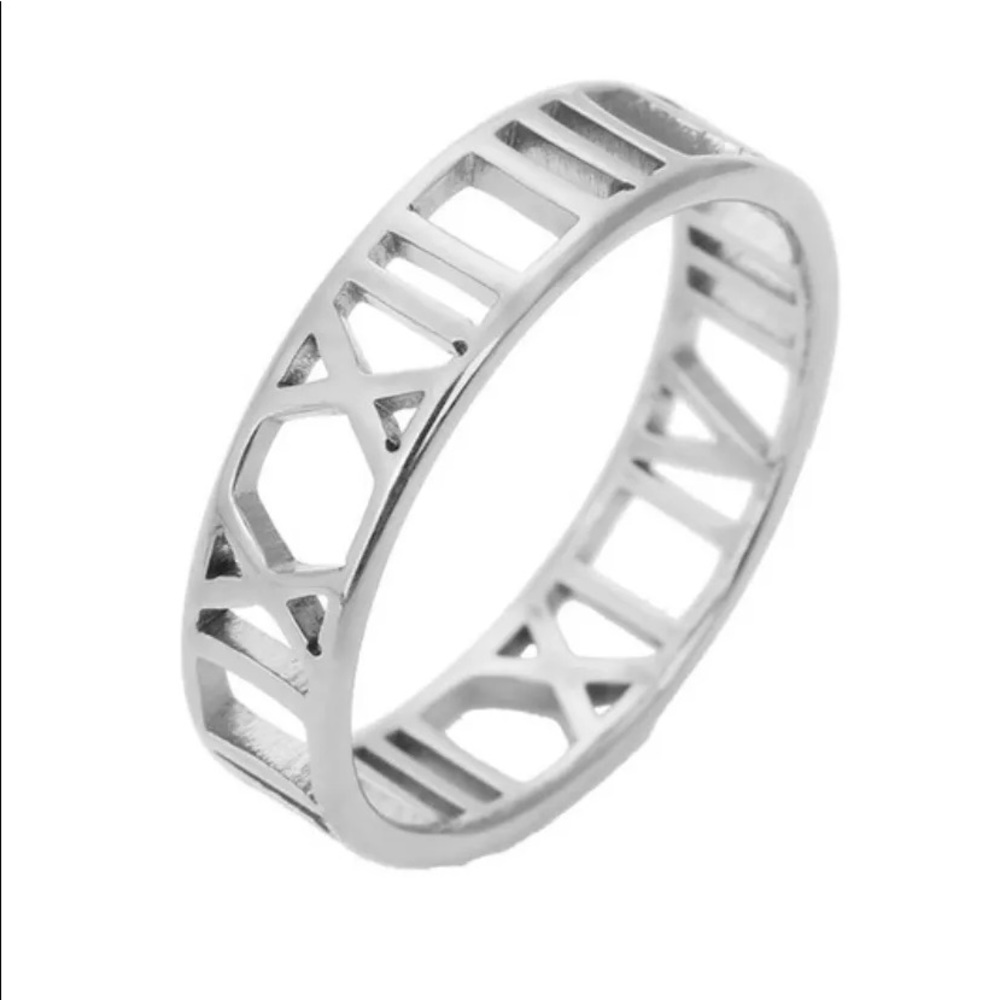 Roman Numeral Ring